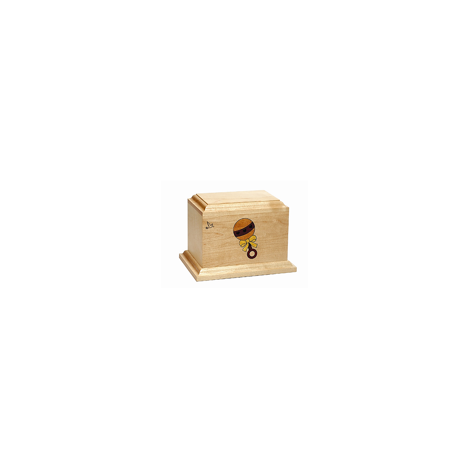 Baby Rattle Child Memorial Urn — INF-017