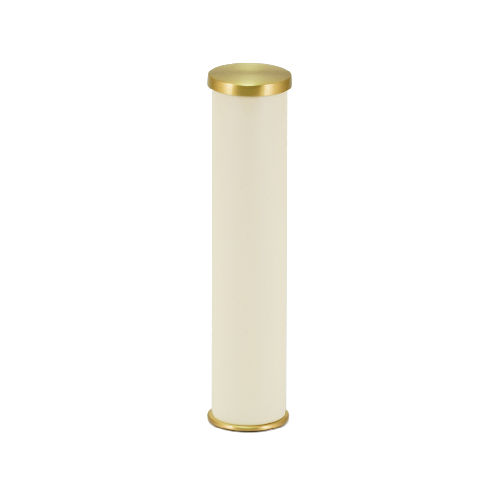 Ivory Cylinder Keepsake Urn, Keepsake, 7.125 x 1.5 x 1.5 in