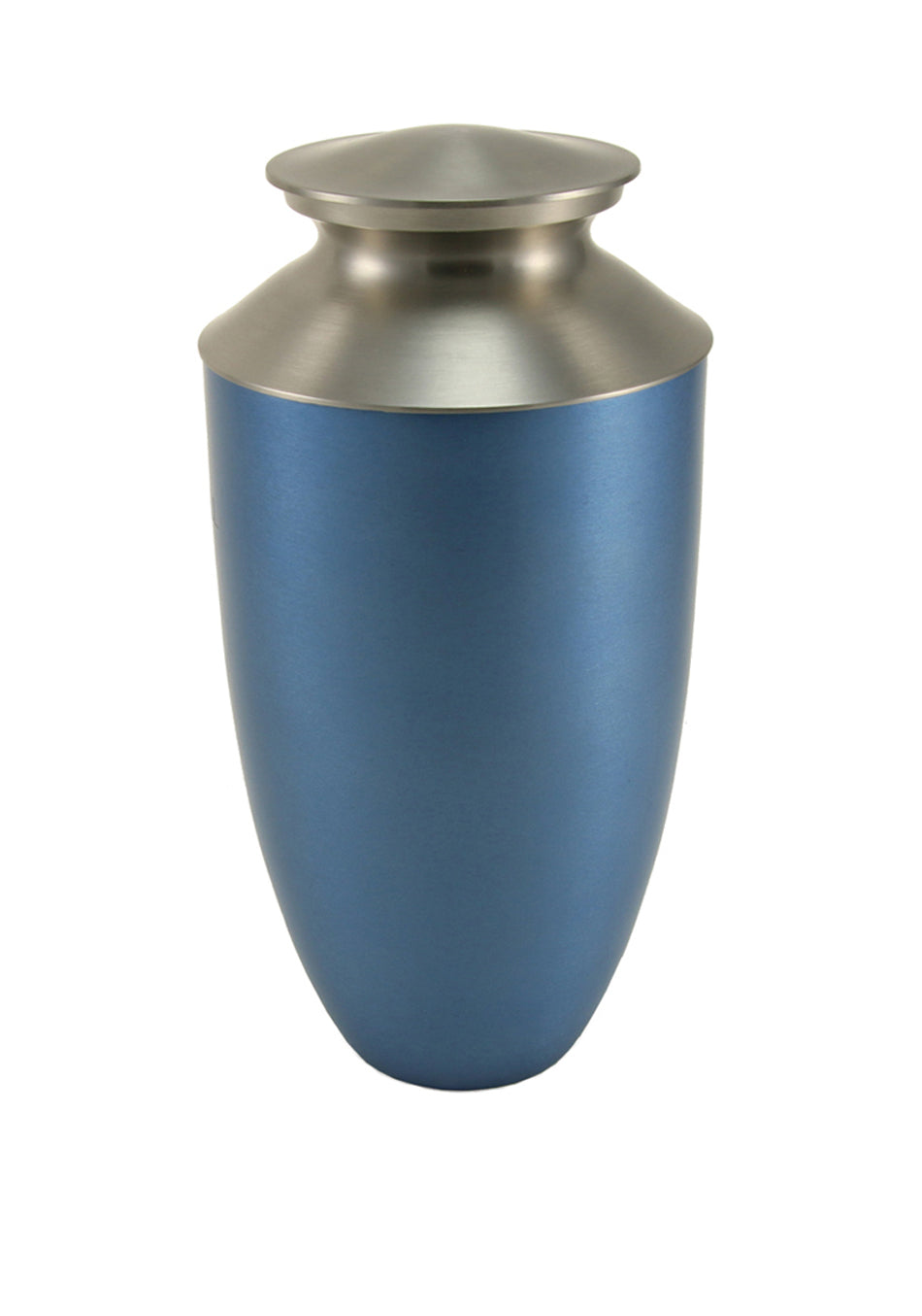 Jewel Blue Slim Full Size Cremation Urn, Full Size (Adult), 11.9 x 6.2 x 6.2 in