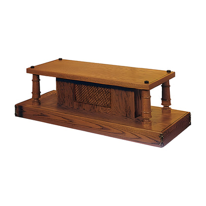 Lakeshore Casket Bier included with the Lakeshore Chapel Set