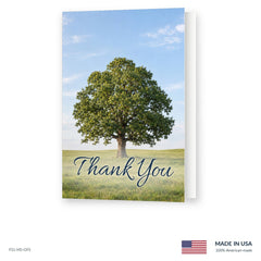 Lone Oak Funeral Acknowledgment Cards