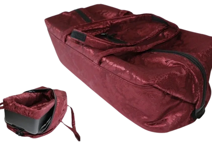 Merlot Damask Infant Removal Case - Plus