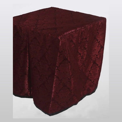 Merlot Damask Presentation Table - Standard