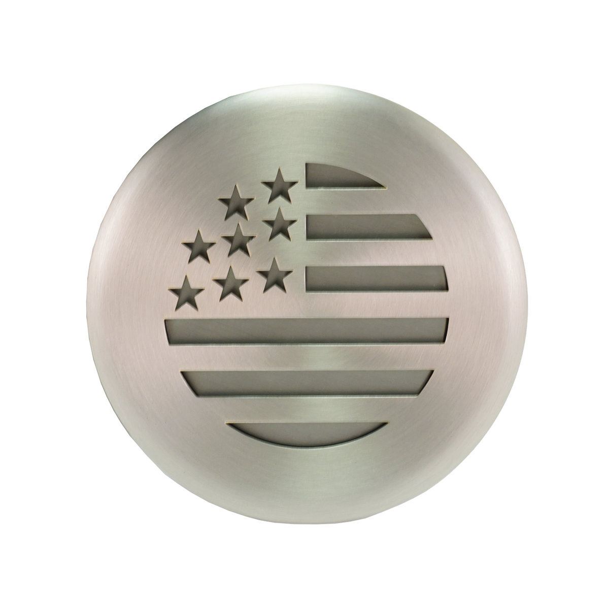 Midnight Blue American Flag Brass Scattering Urn, view 2