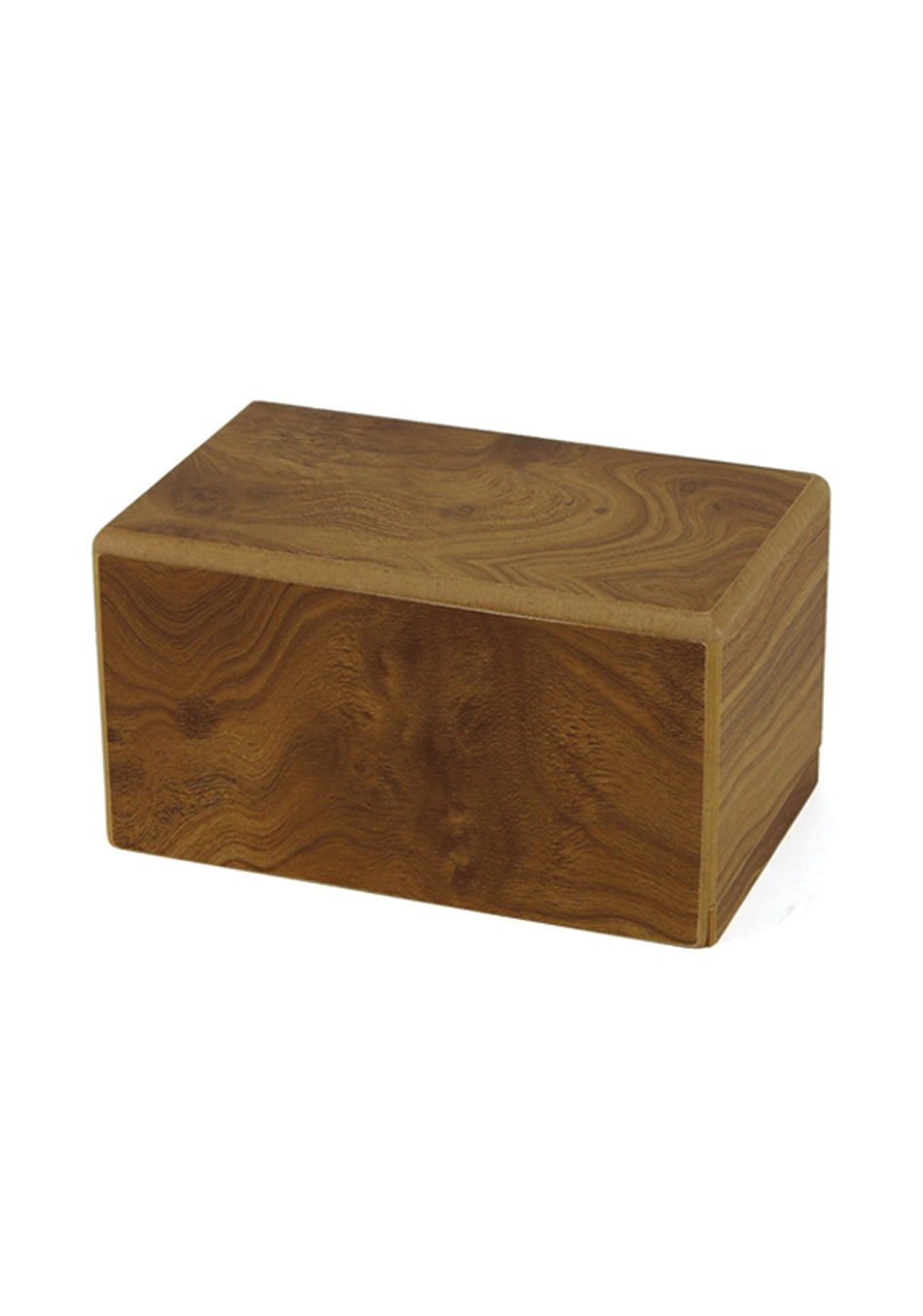 Natural Woodgrain Box Petite Keepsake Urn, Petite Keepsake, 3 x 5.5 x 3.4 in