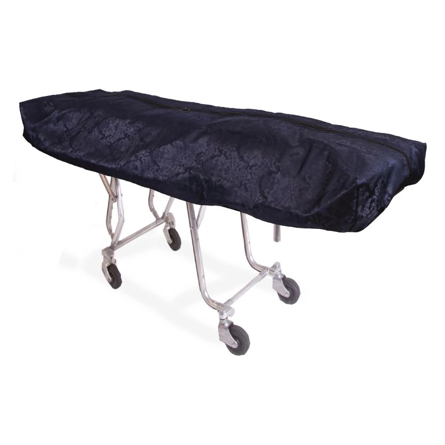 Navy Damask Cot Pouch