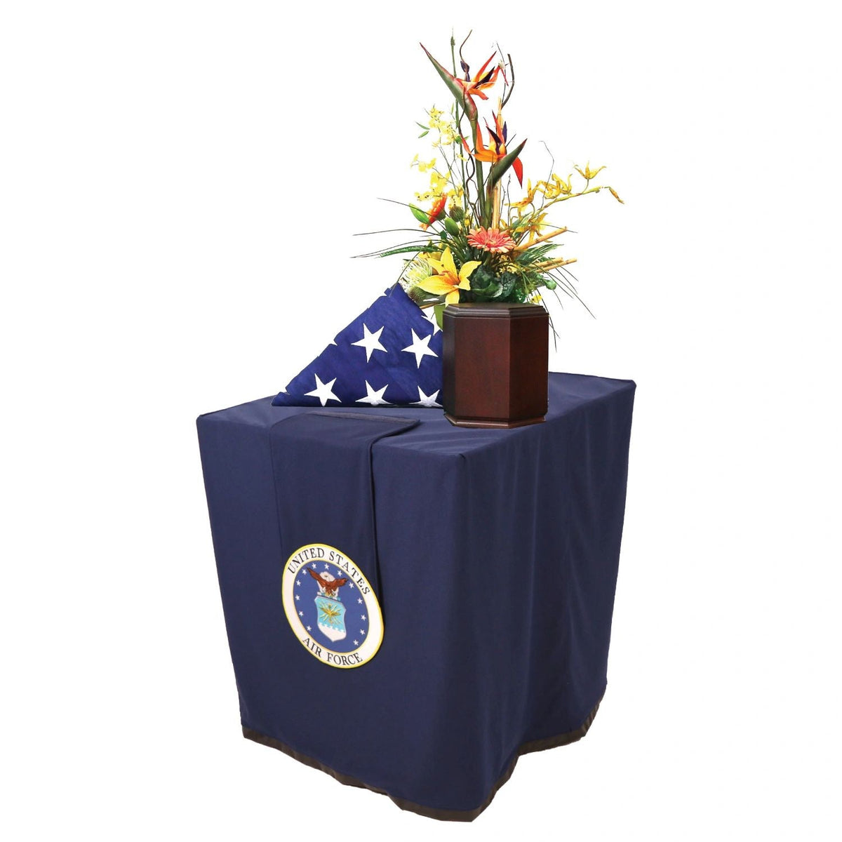 Navy Military Tribute Presentation Table - Standard