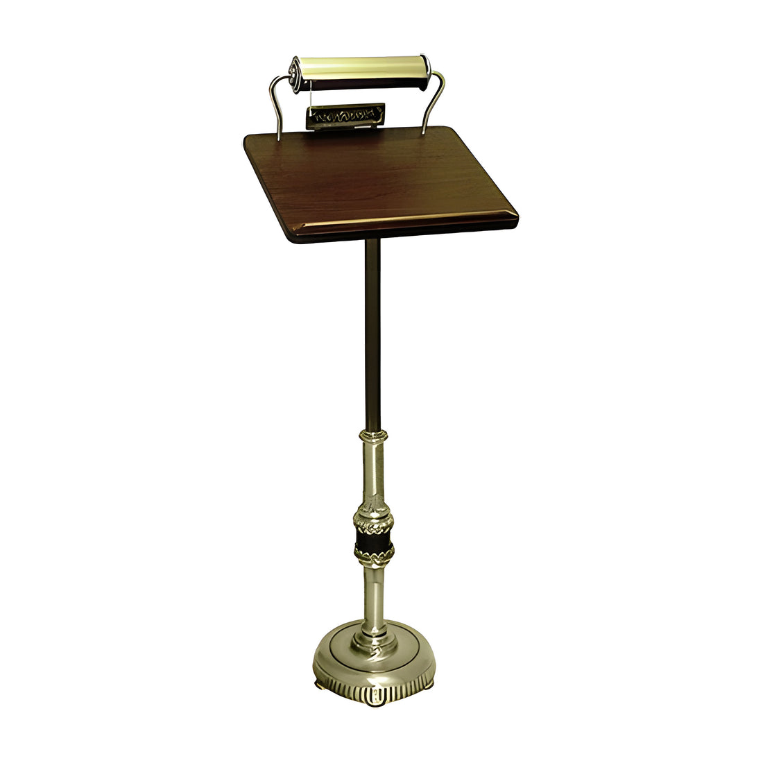 Ornate Pedestal Register Stand