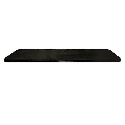 Oversized bariatric cot mattress pad Model 1000-MP-B1, one inch black easy-clean pad
