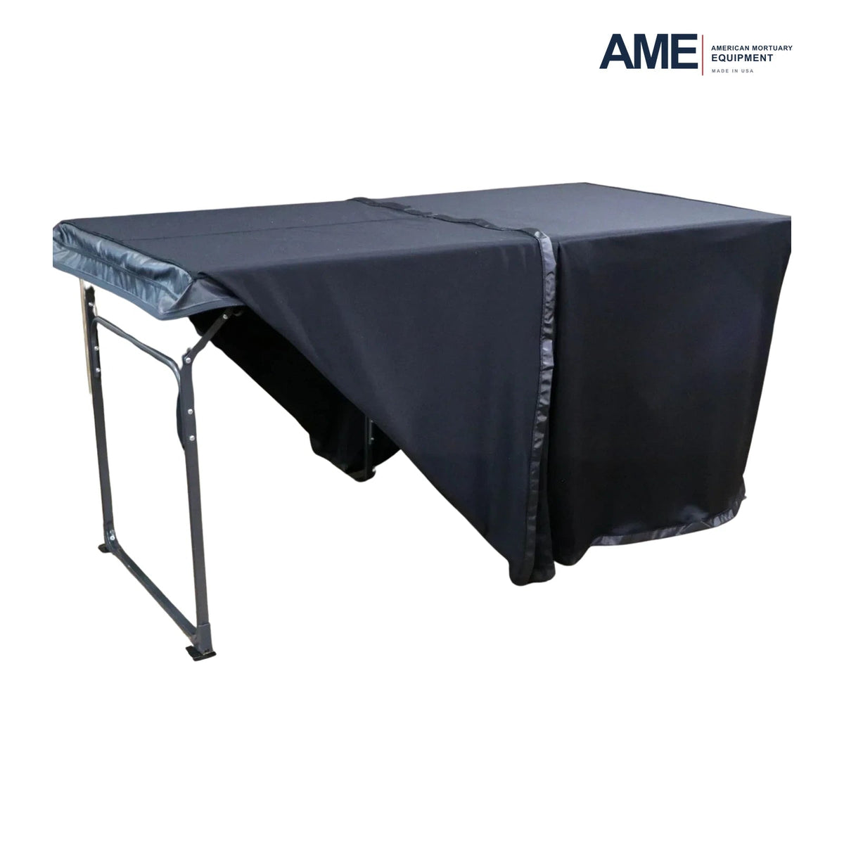 Performance Black Portable Presentation Table – Plus – product view 2