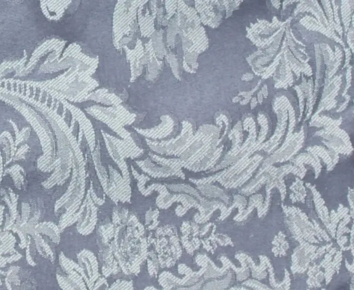 Pewter Paisley Cot Pouch - Standard