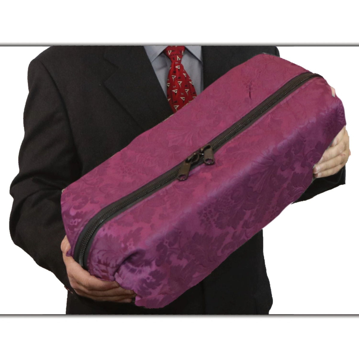 Plum Damask Infant Removal Case - Standard
