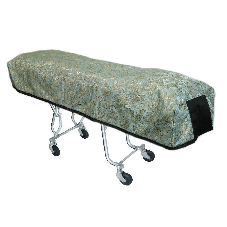 Seafoam Floral Cot Cover