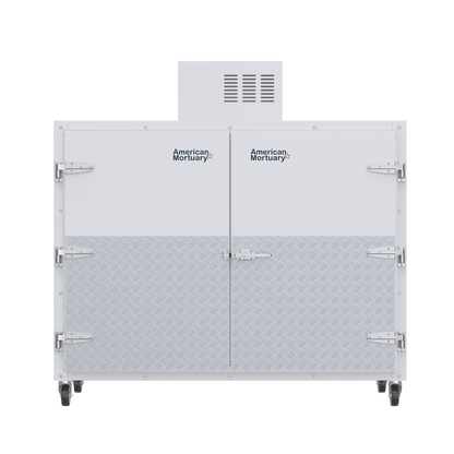 3 Body Side Load Upright Mortuary Coolers and Cooling Systems