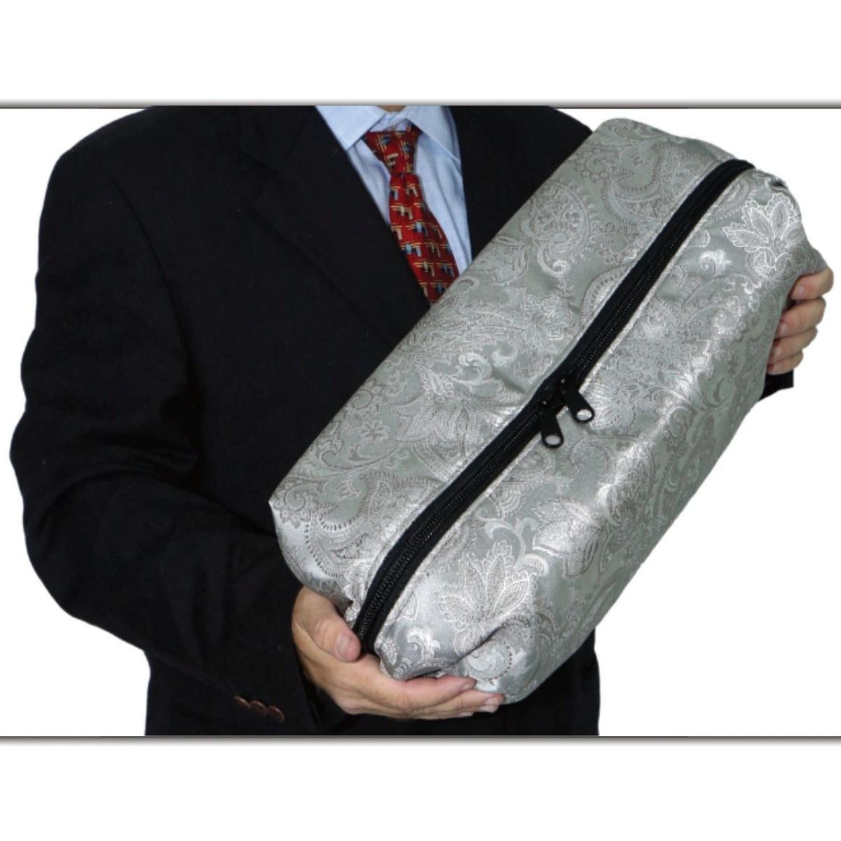 Silver Floral Infant Removal Case - Standard