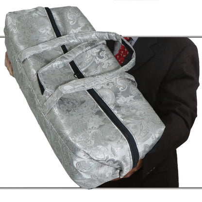 Silver Floral Infant Removal Case - Plus