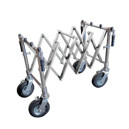TITAN All-Terrain Cemetery Truck Sterling Silver 8 inch pneumatic tires
