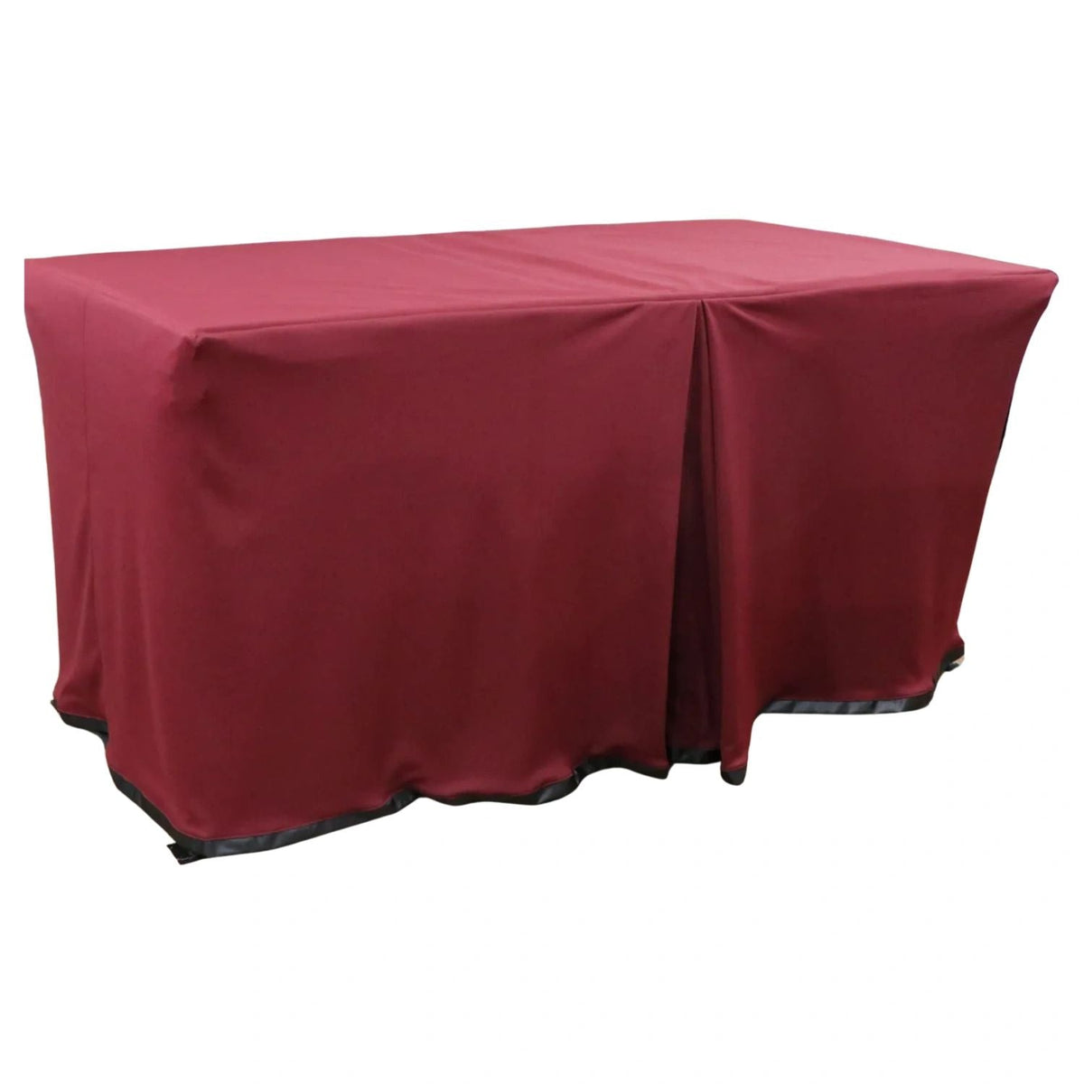 Solid Burgundy Table Cover