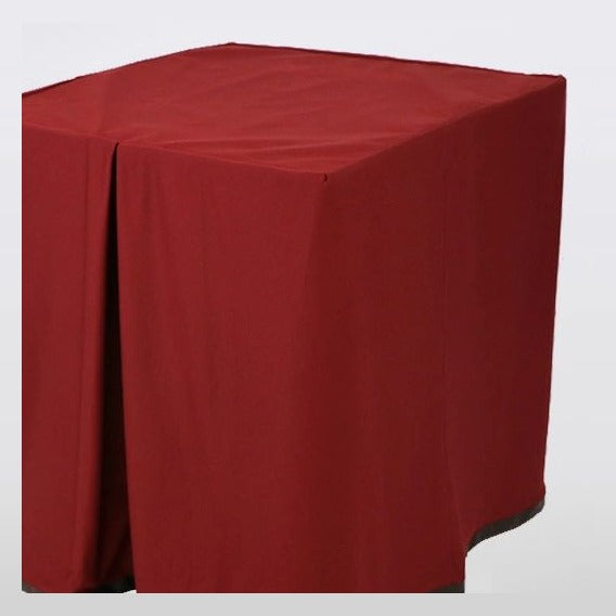 Solid Burgundy Presentation Table - Standard