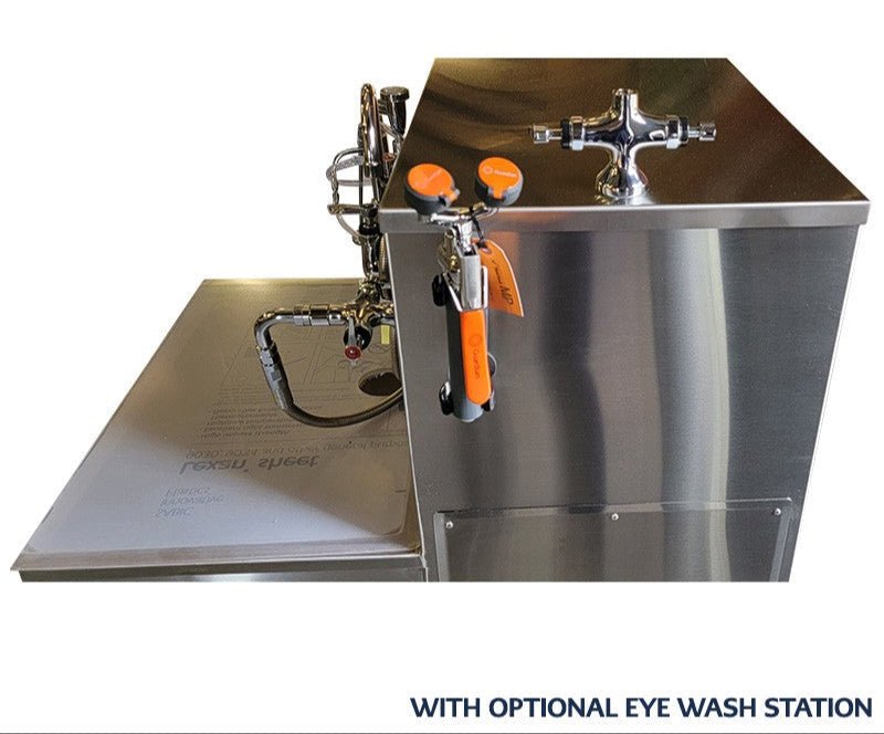 Stainless Steel Embalming Station - 1036 - ES - American Mortuary Coolers & Equipments