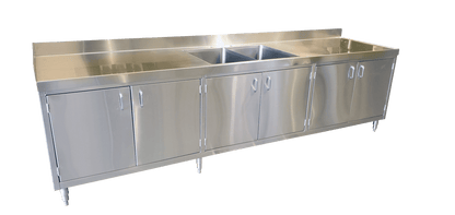 Stainless Veterinary Exam & Operating Table with Sink – 1400 - VES - American Mortuary Coolers & Equipments