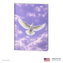 Stillness Purple Funeral Register Book