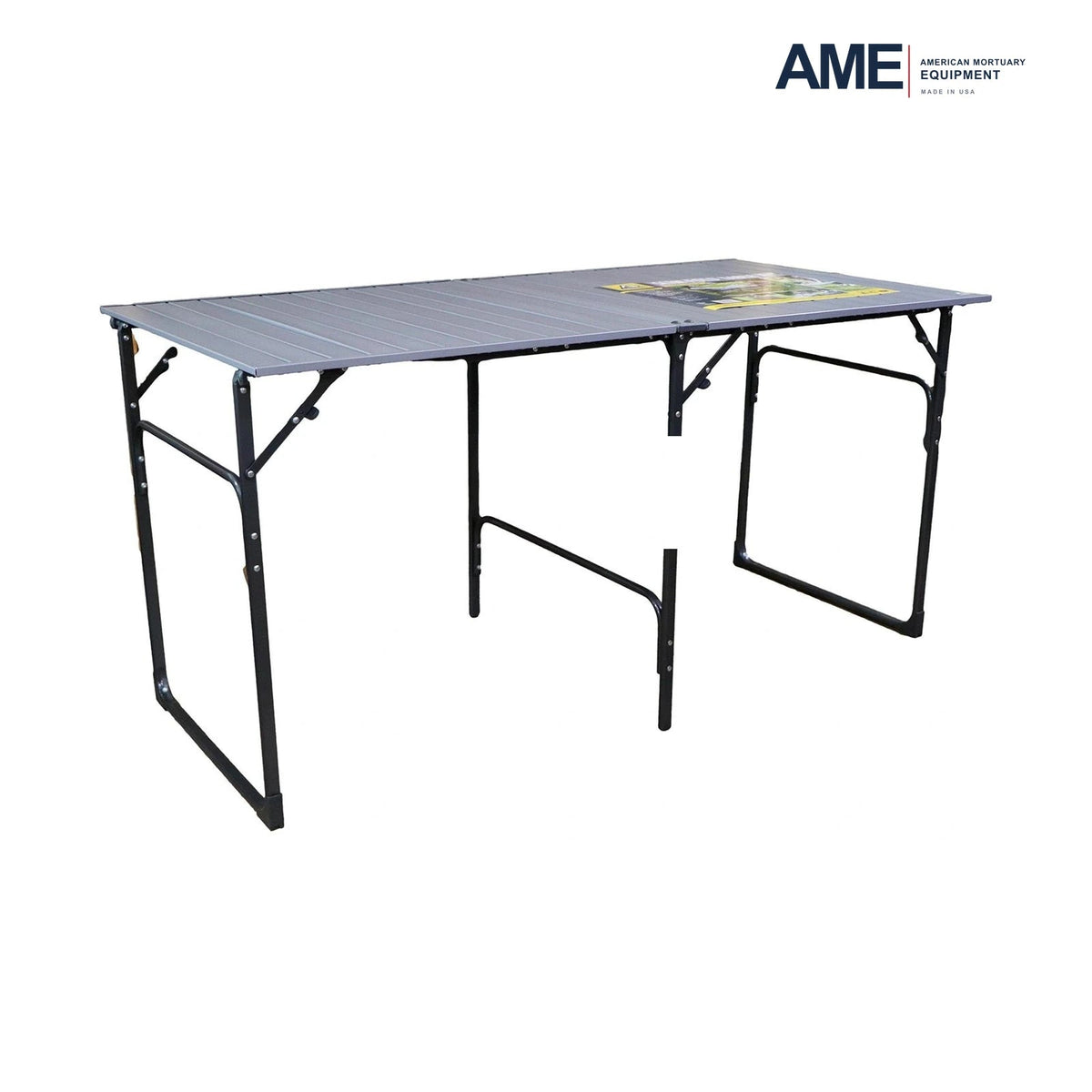 Stokely Hunter Portable Presentation Table – Plus – VT PLUS Table Uncovered