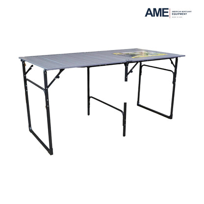 Stokely Hunter Portable Presentation Table – Plus – VT PLUS Table Uncovered