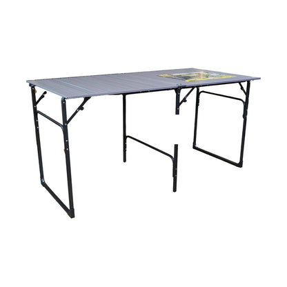 Stokely Hunter Portable Presentation Table – Plus – VT PLUS Table Uncovered