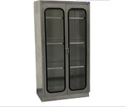 Tall Wall Cabinet With Glass Doors – Model 1034 - 3C - American Mortuary Coolers & Equipments