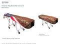 TITAN American Flag Reversible Cot Cover | Brick Floral