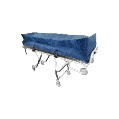 TITAN Extreme Cot Pouch Standard in Vanguard Navy, shown on a cot (cot not included)
