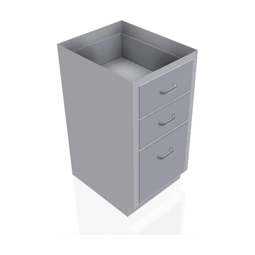 USPE 3-Drawer Lab Base Cabinet, 18–24" – Model USPE-CW-2366