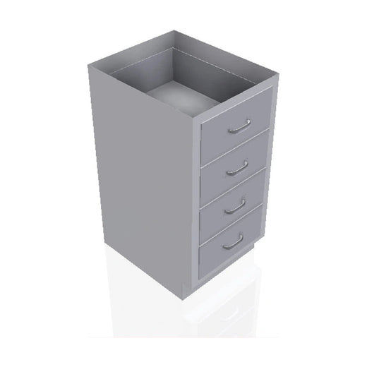 USPE 4-Drawer Lab Base Cabinet, 18–24" – Model USPE-CW-2371