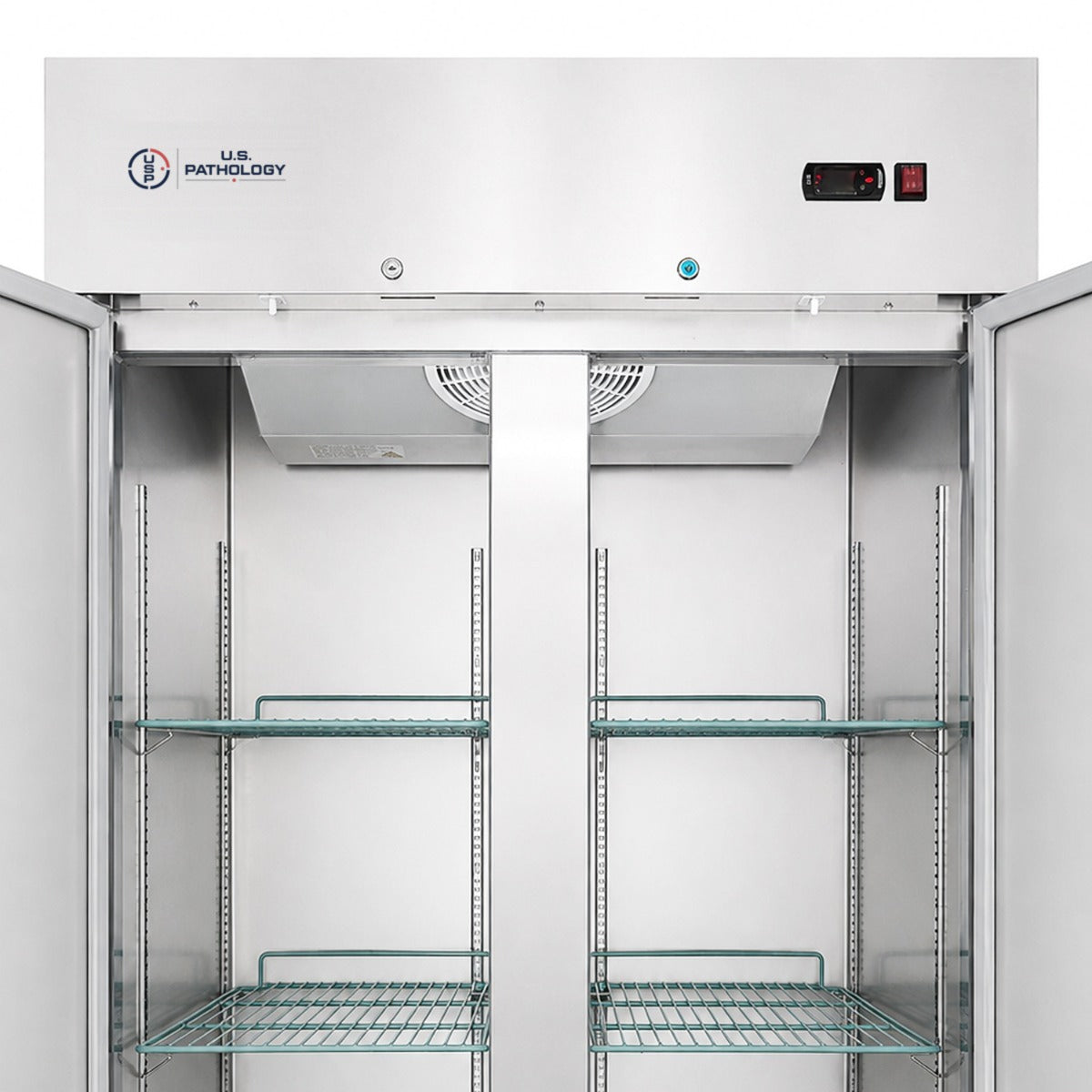 USPE 40" Two-Door Solid Lab Refrigerator, 27.6 Cu. Ft. - view 3
