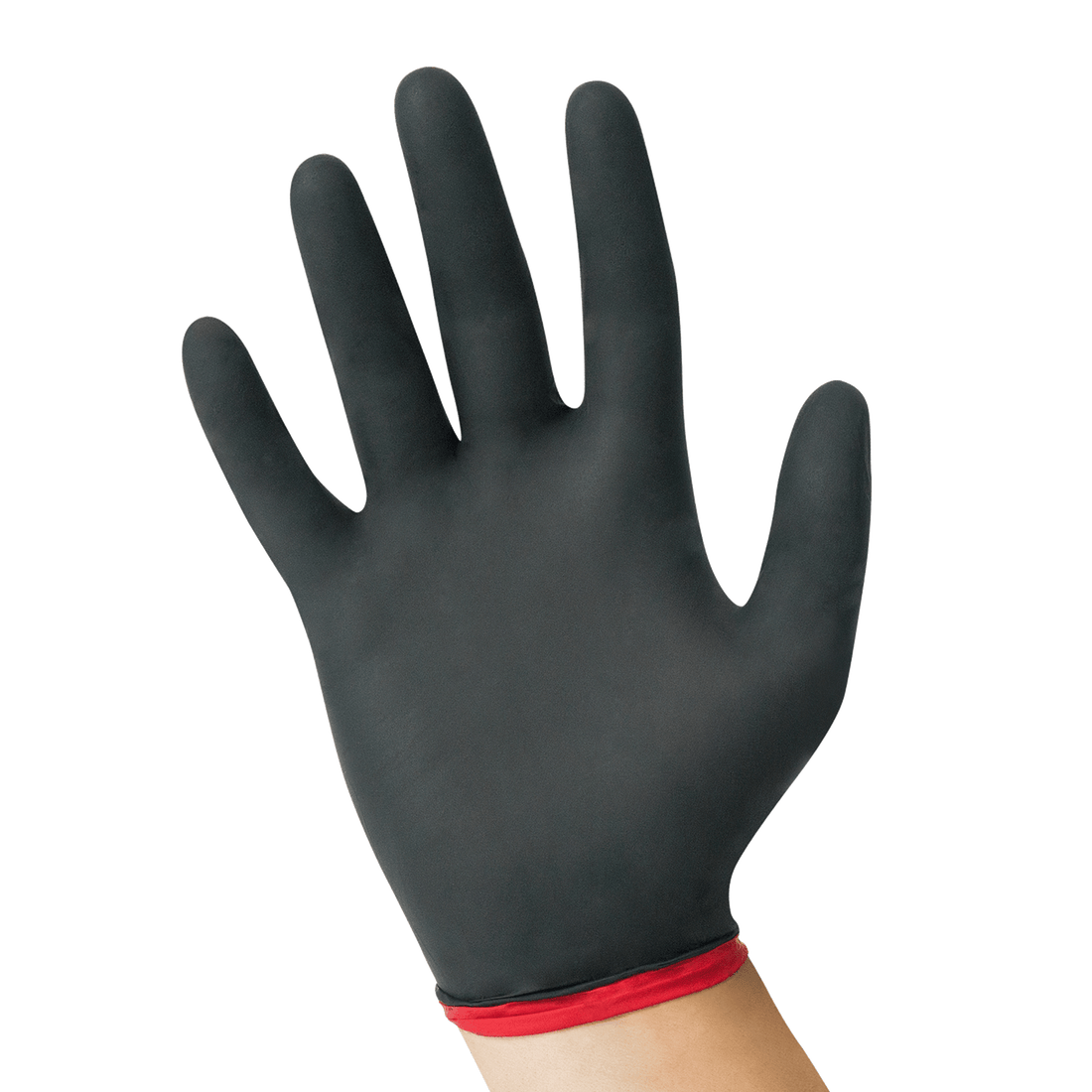 USPE 5 Mil Black/Red Dual-Layer Nitrile Gloves – Case