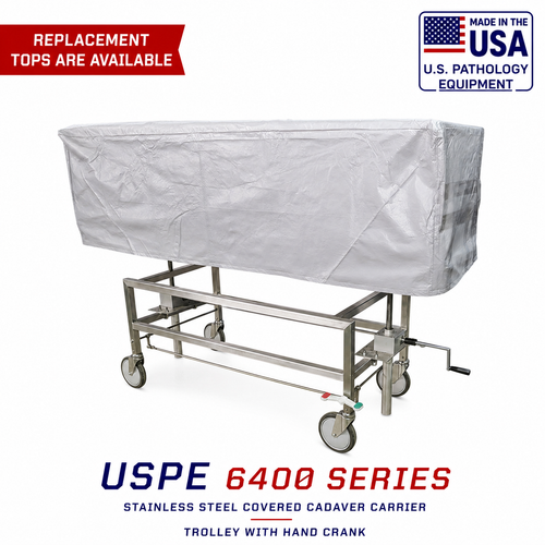 Covered cadaver carriers