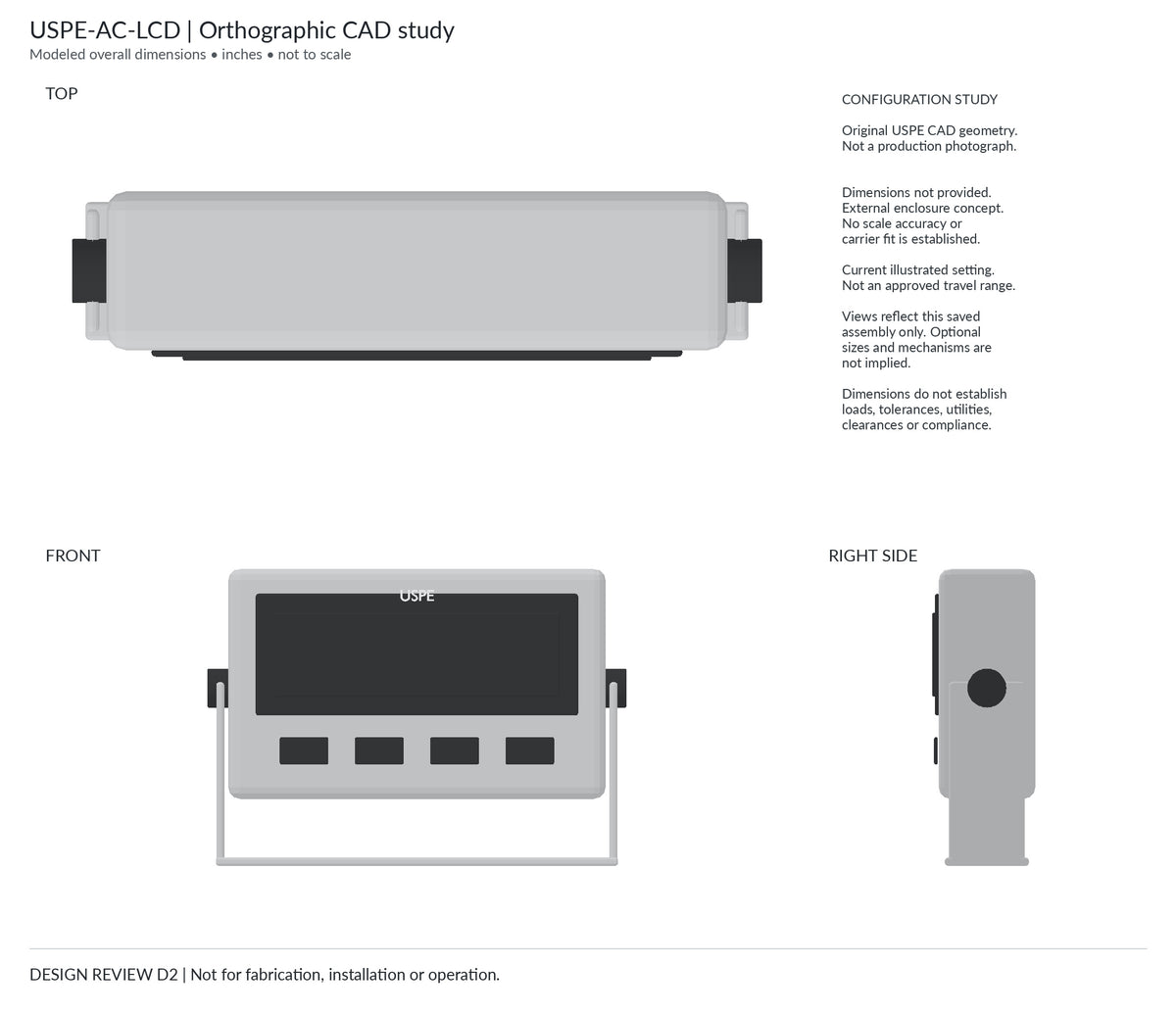 Autopsy Carrier LCD Scale Module, view 3