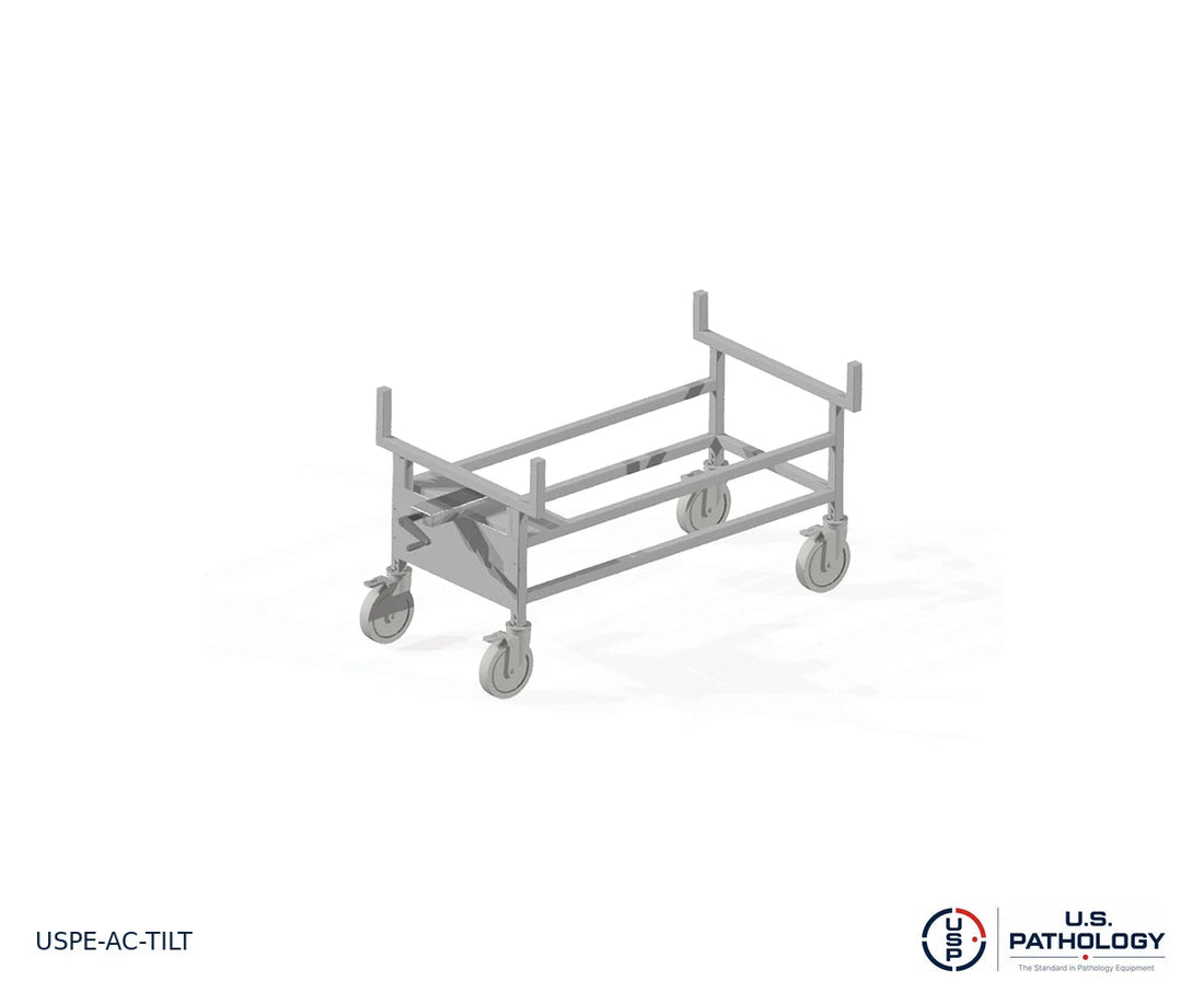 Tilting Autopsy Cart