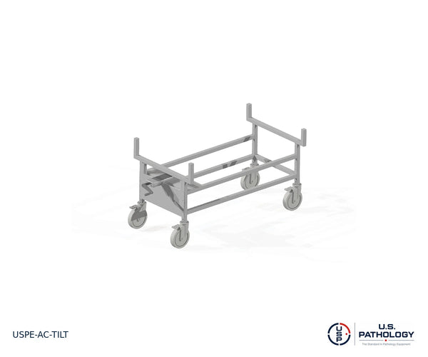 Tilting Autopsy Cart