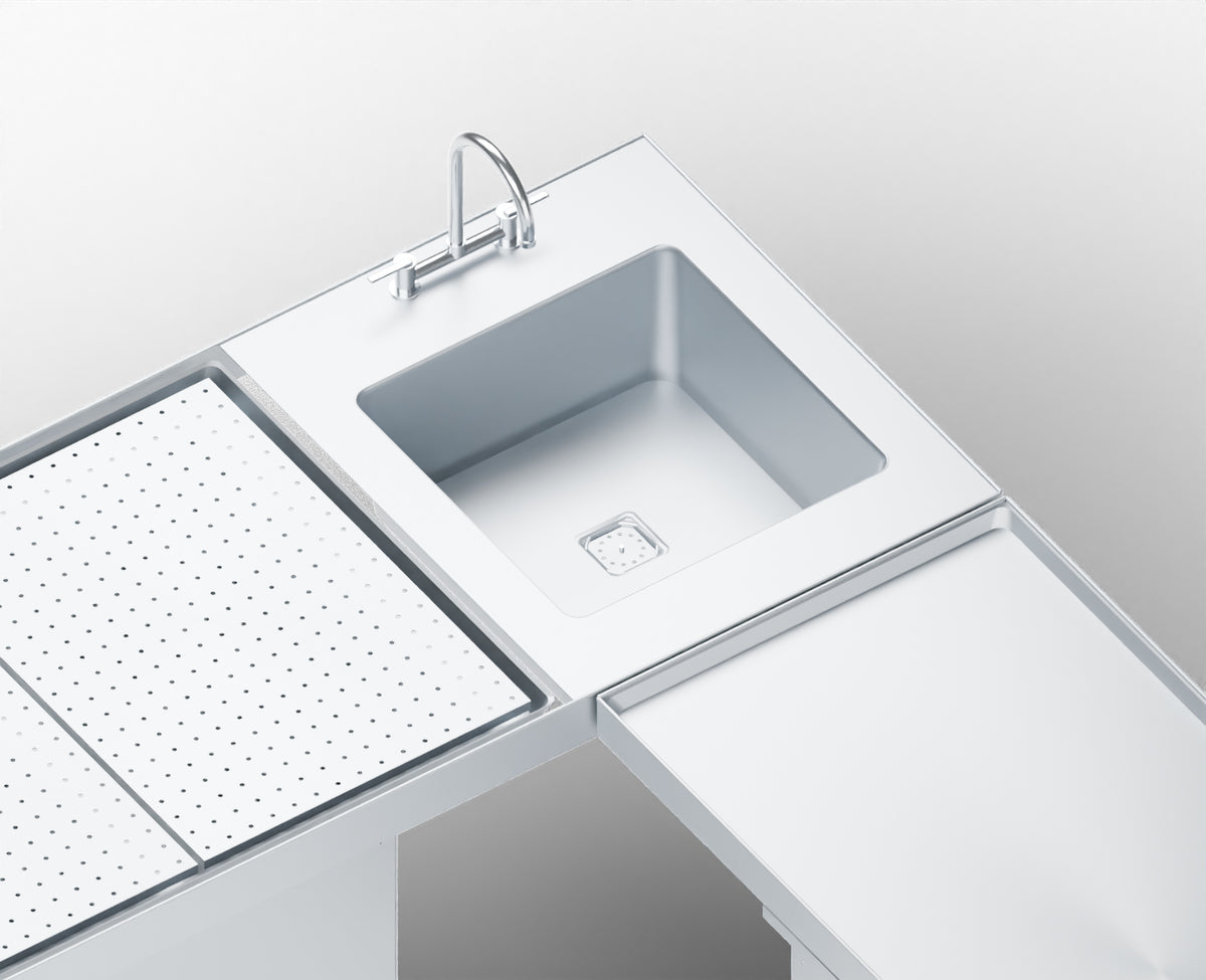 Independent-Elevation L-Shaped Autopsy Table, view 2