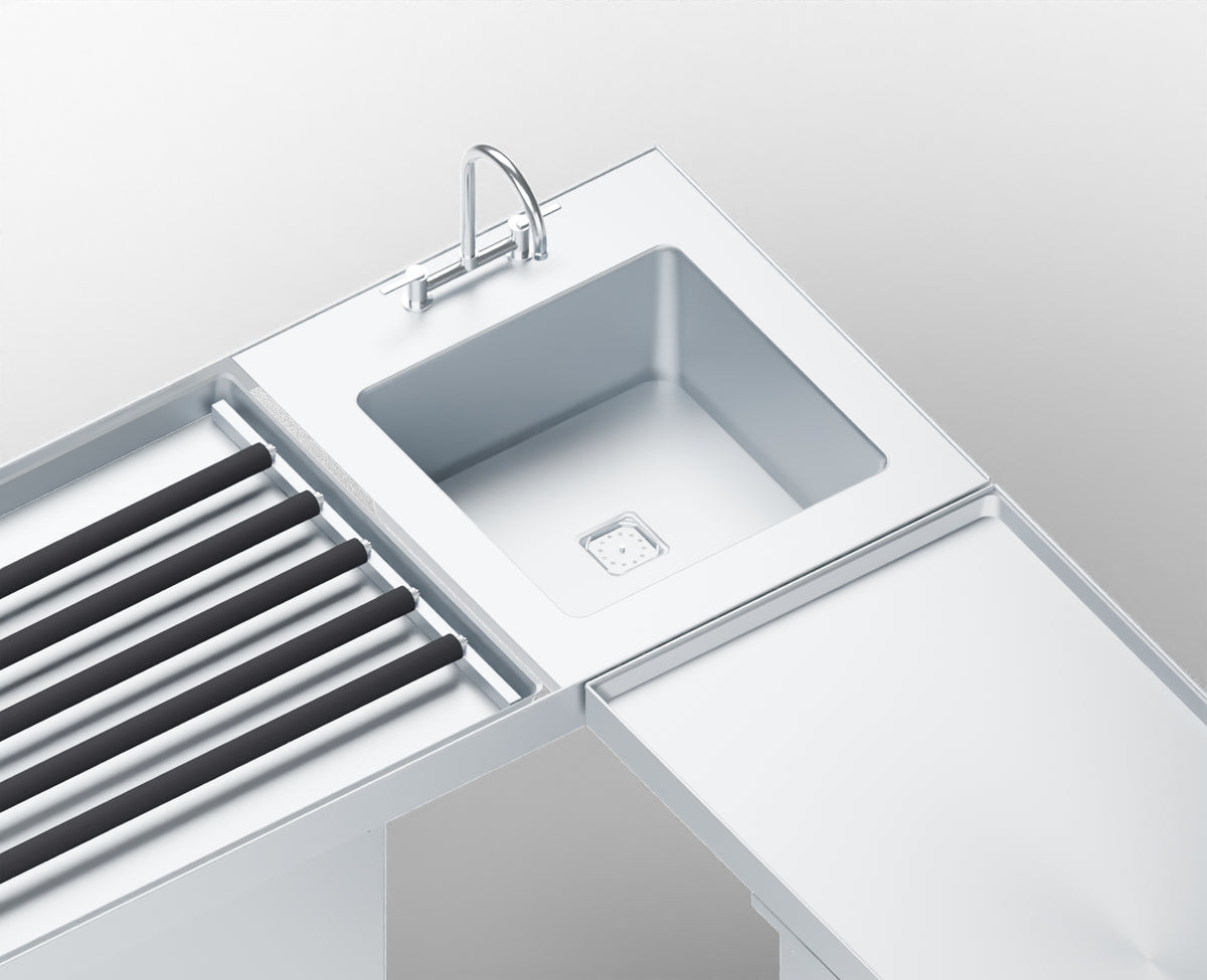 L-Shaped Roller-Transfer Autopsy Table, view 2