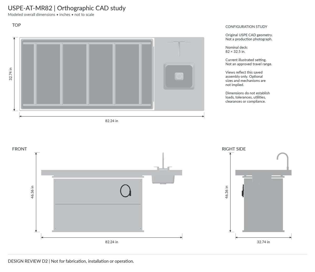 Metal-Roller Pedestal Autopsy Table, view 3