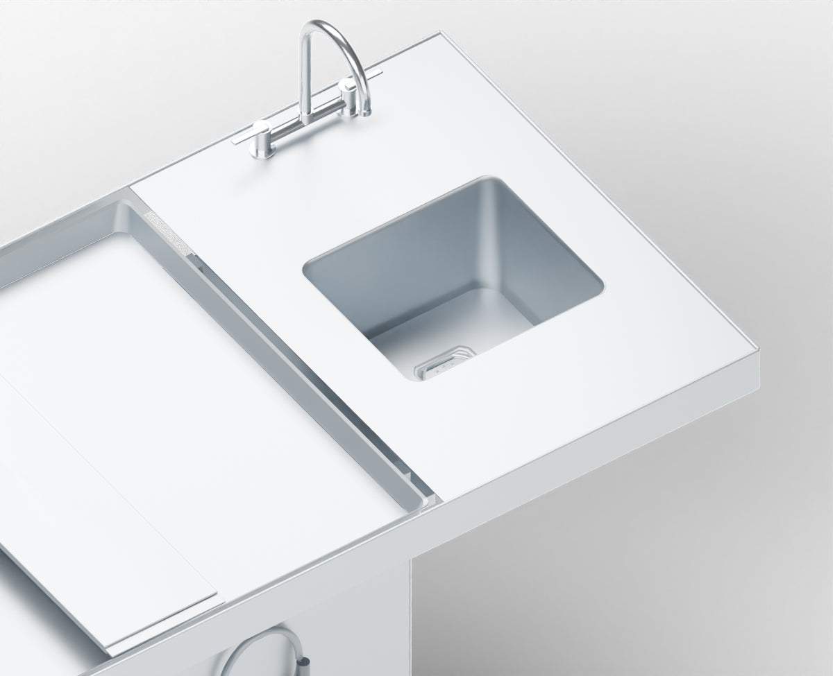 Fixed Pedestal Autopsy Table, view 2