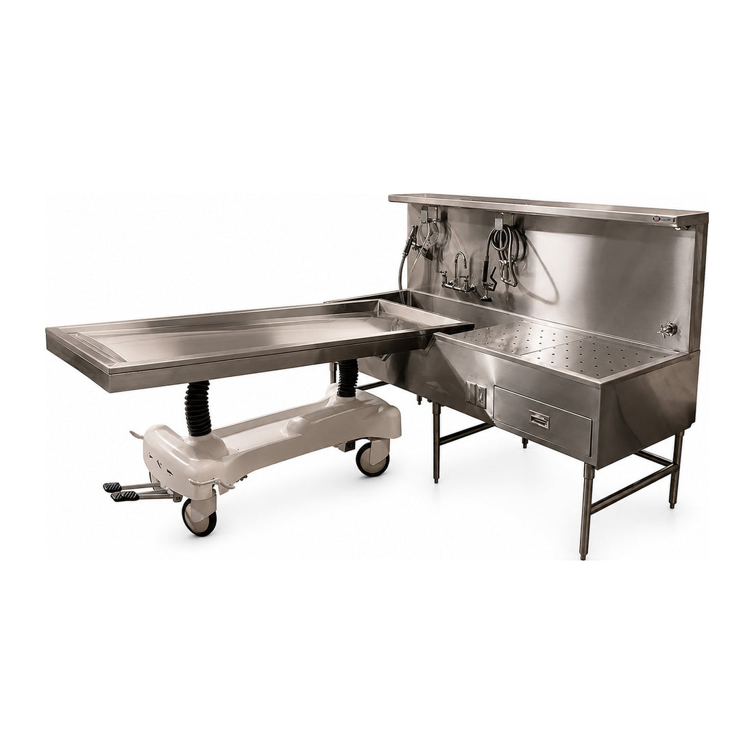 Autopsy Sink Station, Left-Hand Sink – Model USPE-AS-L