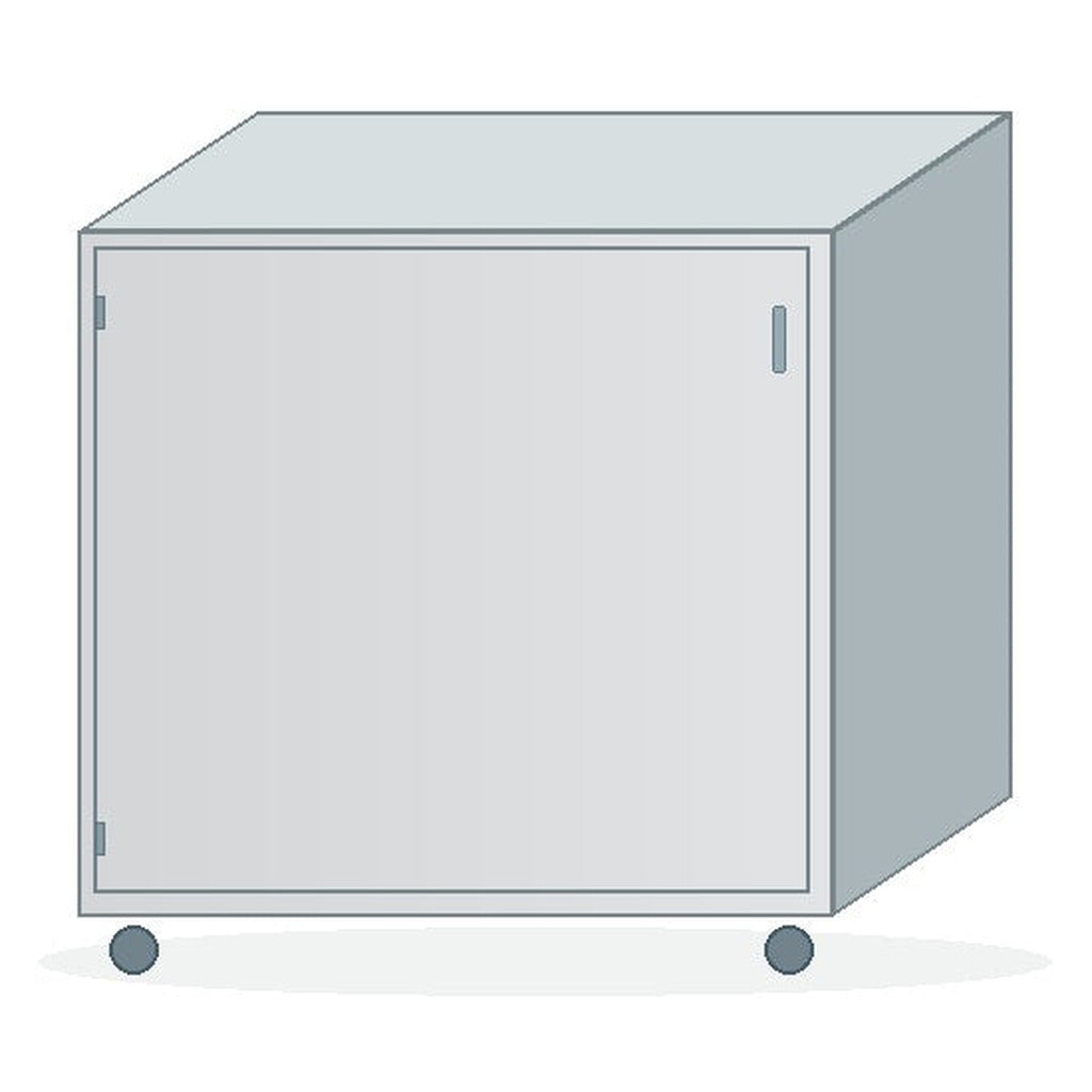 Drawer / Door Mobile Cabinet, Left-Hinged