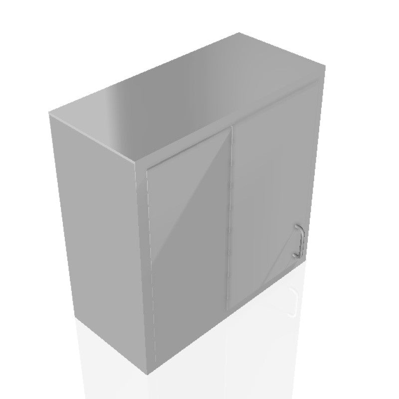 USPE 32-Inch Dead-Corner Wall Cabinet, 30-Inch Tall, Right-hand solid door, model USPE-CW-W425