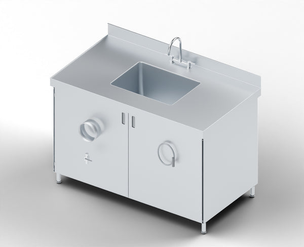 Wall-Mounted Dissection Table Docking Station