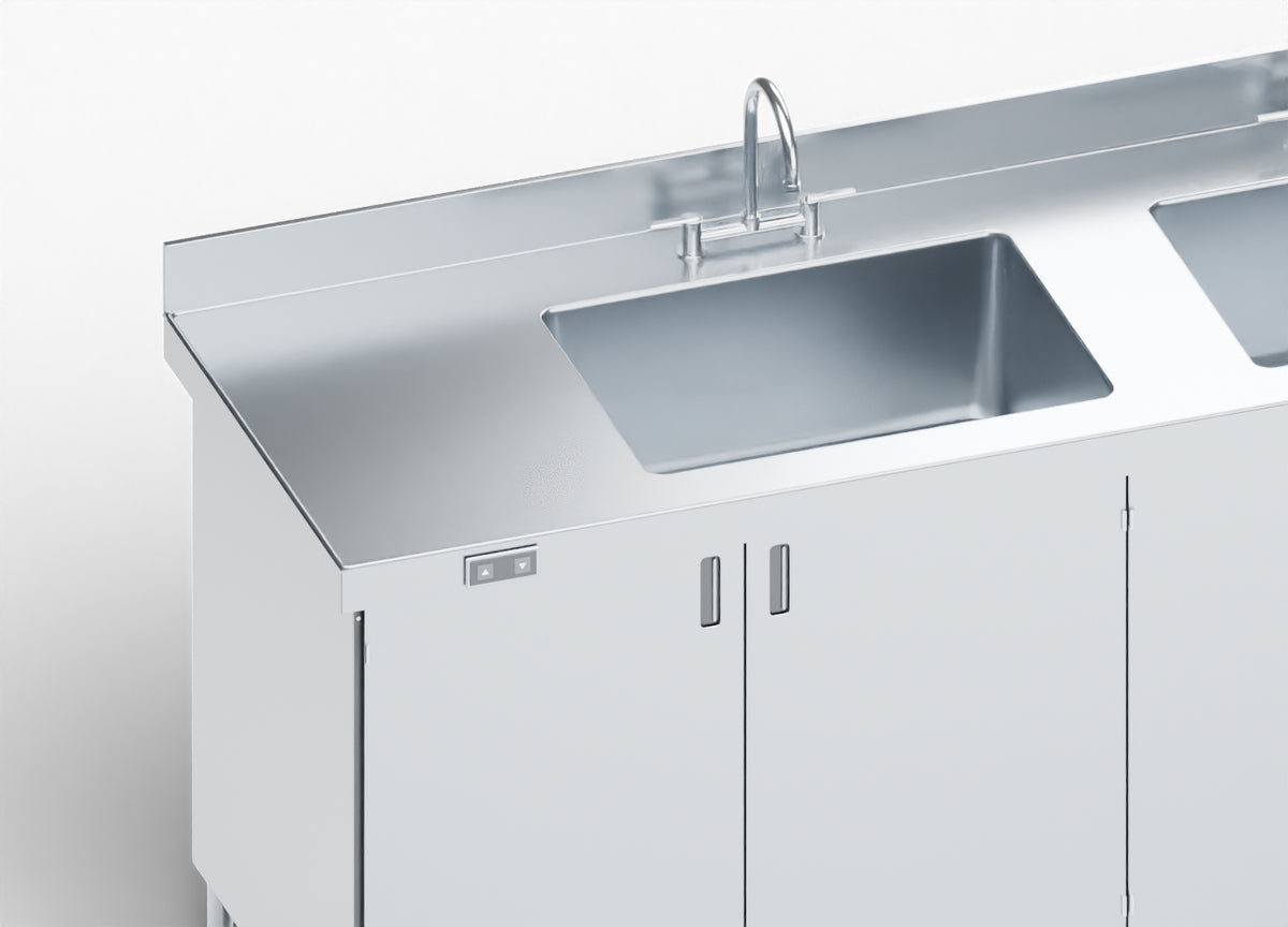 Elevating Decontamination Sink, view 2