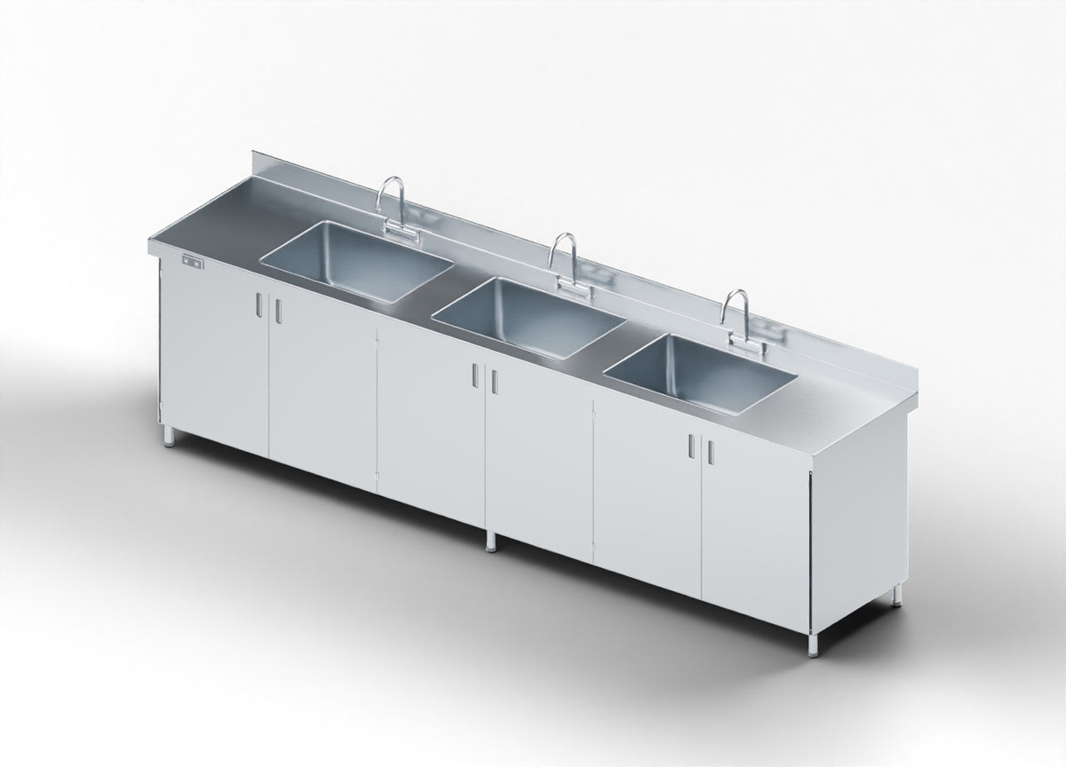 Elevating Decontamination Sink